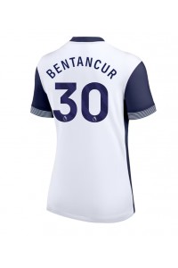 Tottenham Hotspur Rodrigo Bentancur #30 Fotballdrakt Hjemme Klær Dame 2024-25 Korte ermer